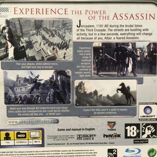 PS3 - Assassins Creed - Platinum