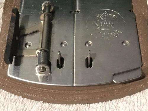 Vintage Corona President Jr Splicer for 8mm & 16mm Film Boxed with original invoice 1955