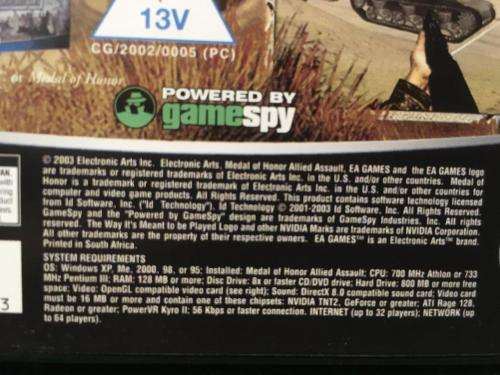 PC - Medal of Honor Allied Assault Breakthrough Expansion Pack