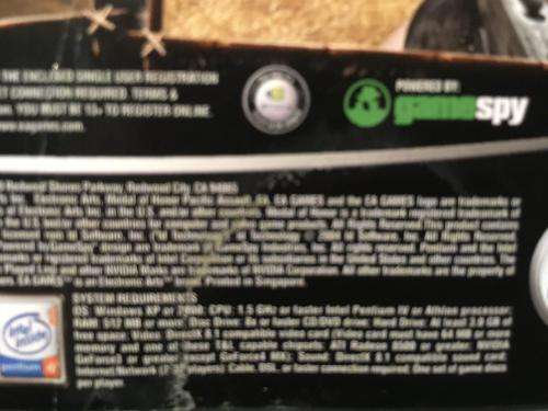 PC - Medal of Honor Pacific Assault