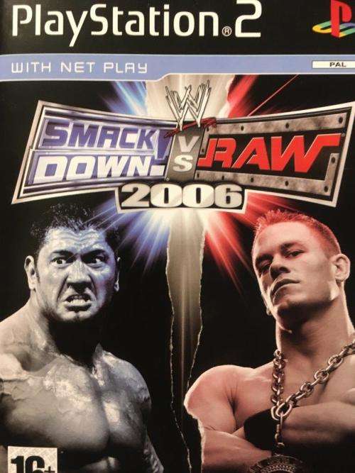 PS2 - Smack Down VS Raw 2006