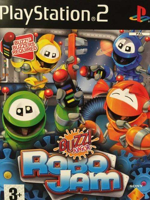 PS2 - Buzz! - Junior Robojam
