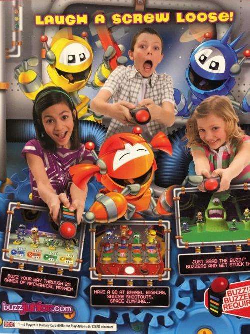 PS2 - Buzz! - Junior Robojam