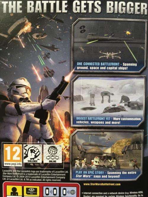 PSP - Star Wars Battlefront Elite Squadron