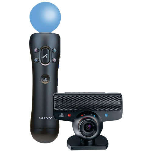 PS3 - Official Playstation Move Controller + Camera  Bundle