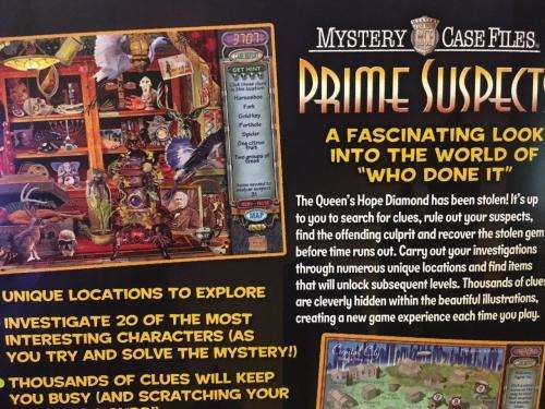 PC - Mystery Case Files Prime Suspects - Hidden Object Game