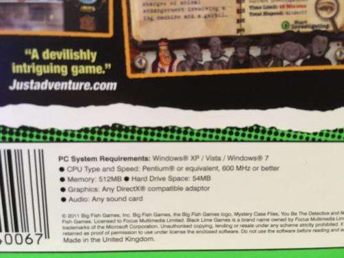 PC - Mystery Case Files Prime Suspects - Hidden Object Game