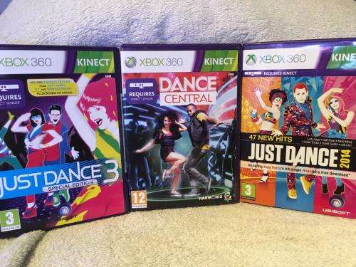 Xbox 360 - Kinect Dance Bundle 3 Games - See description (Requires Kinect Sensor)