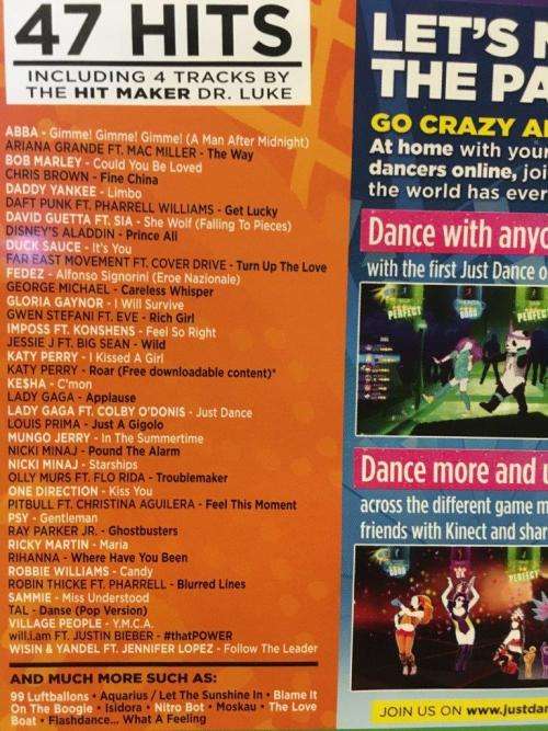 Xbox 360 - Kinect Dance Bundle 3 Games - See description (Requires Kinect Sensor)