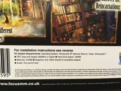 PC - Reincarnations : Awakening - Hidden object Game