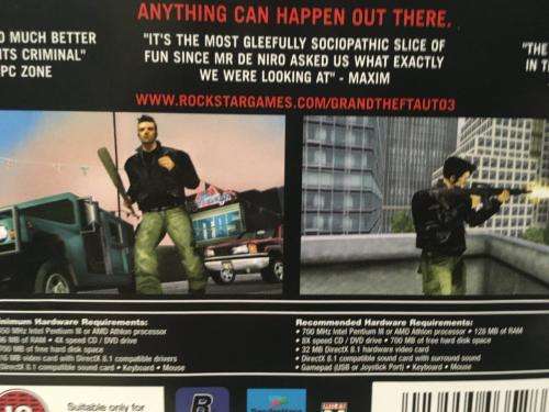 PC - Grand Theft Auto III