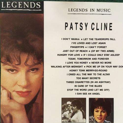 CD - Patsy Cline - Legends in Music