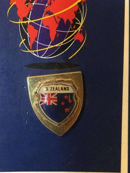 Rugby World Cup South Africa 1995 New Zeland Lapel Pin (NOS)