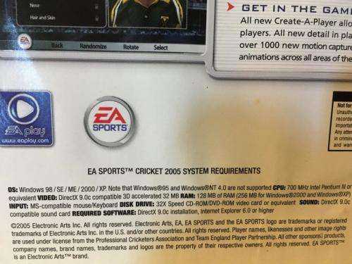 PC - Cricket 2005 - EA Sports Classics