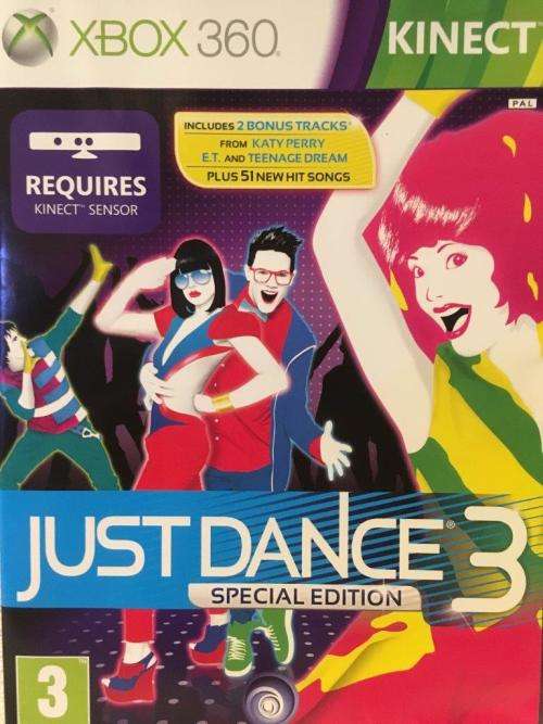 Xbox 360 - Kinect Dance Bundlen (No2) -  3 Games - See description (Requires Kinect Sensor)