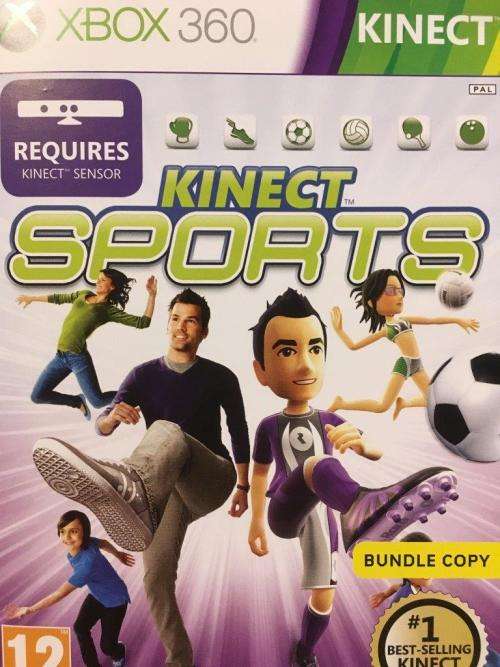 Xbox 360 - Kinect Sensor + Two Games Bundle (Just Dance 3 & Sports Season 1)