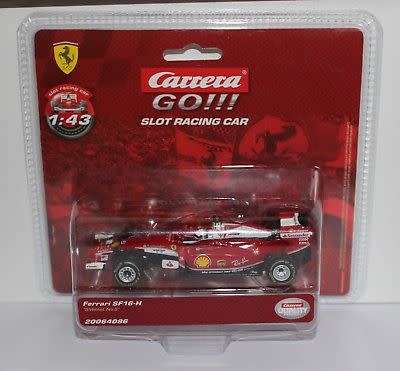 Carrera Go - Ferrari SF16-H "S.Vettel, No 5"- 1:43 Scale (New)