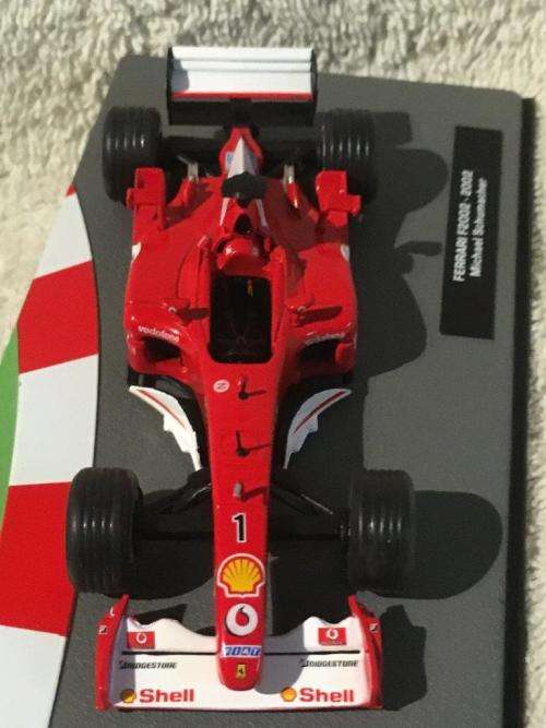 Ferrari F2002 - 2002 Michael Schumacher-  F1 Car Collection 1:43 Scale Die Cast
