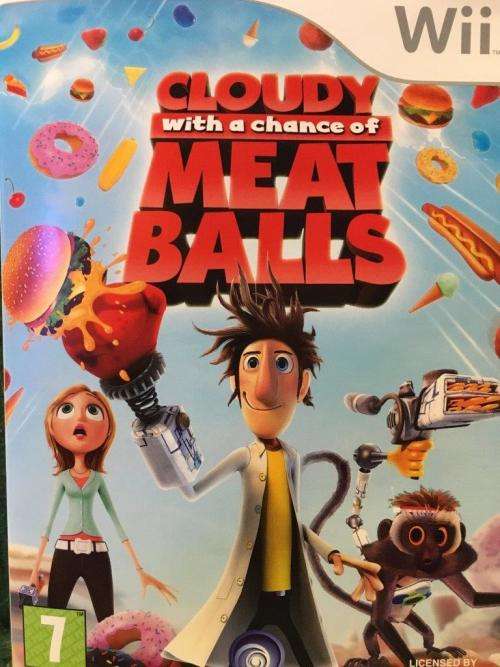 Wii - Cloudy with a chance of Meatballs