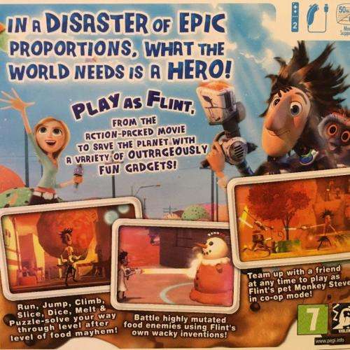 Wii - Cloudy with a chance of Meatballs