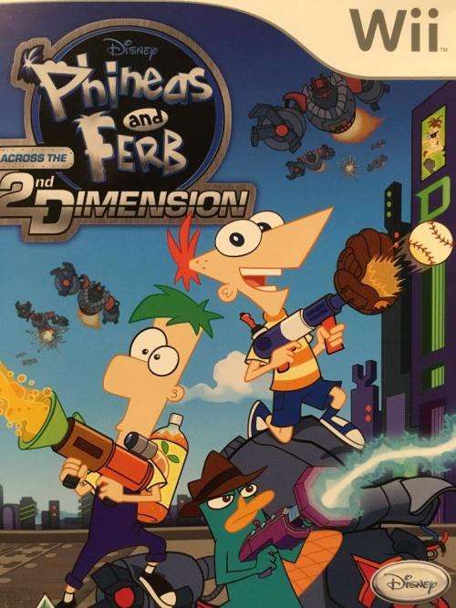 Wii - Phineas and Ferb Across The 2nd Dimension