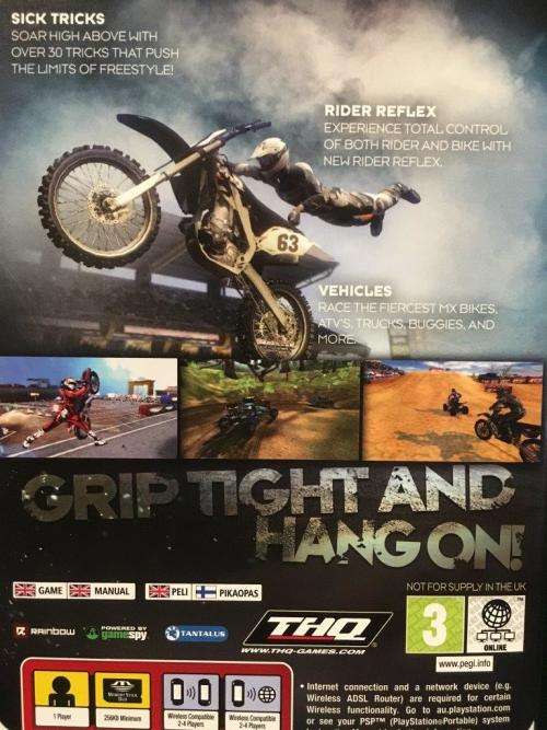 PSP - Reflex MX vs ATV