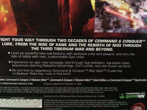 PC - Command & Conquer Kane`s Wrath