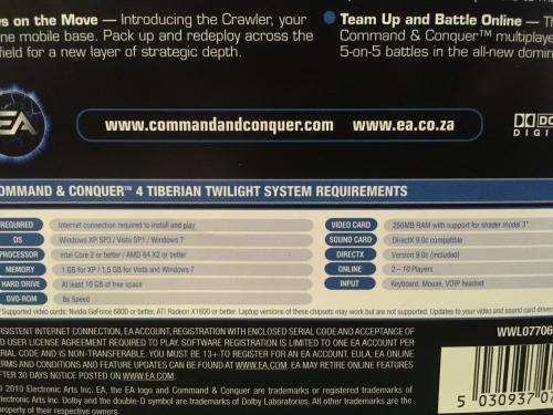 PC - Command & Conquer 4 Tiberian Twilight