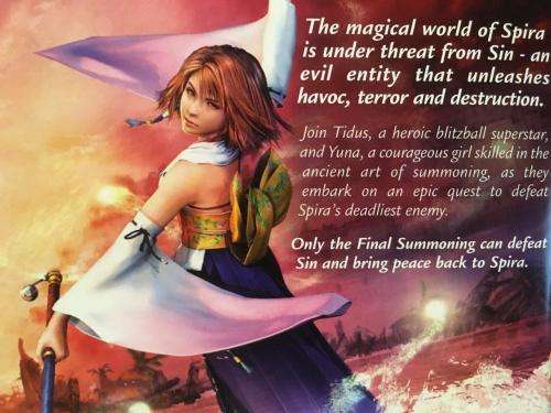 PS2 - Final Fantasy X - Platinum