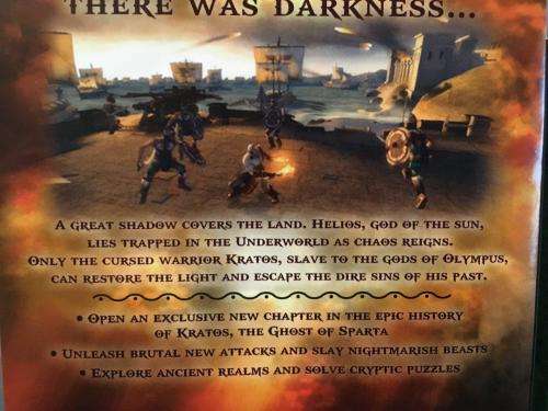 PSP - God of War Chains of Olympus - Platinum