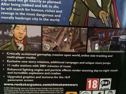 PSP - Grand Theft Auto Chinatown Wars