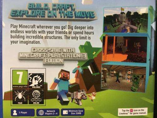 PSVITA - Minecraft - Playstation Vita Edition