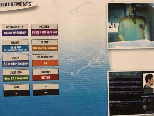 PC - CSI: Crime Scene Investigation