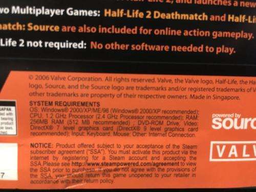 PC - Half - Life 2 Episode One DVD Edition