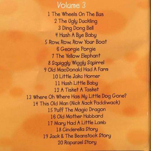 CD - Tunes for Toddlers Volume 3