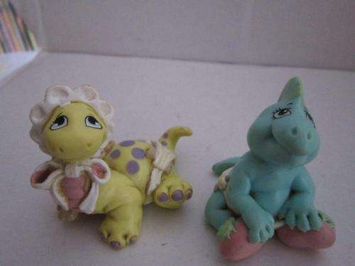 Dinosaurs from the 90's TV Series Dinosaurs Hard Rubber +-6cm
