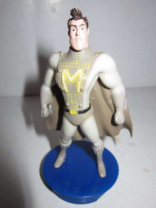 Metro Man from MegaMind Rubber +- 9.5cm on a plinth for dreamworks
