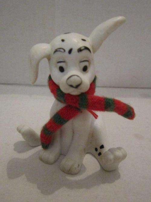 McDonalds - 101 Dalamtion with a christmas scarf