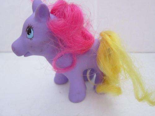 My Little Pony type pony - unknown Manufacture +-6cm - purple