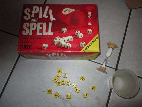 Spill and Spell - 1966 - Parker Brothers