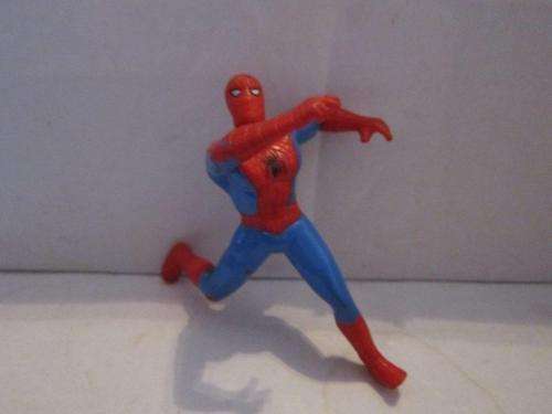 Static Spiderman running +-11cm hard rubber