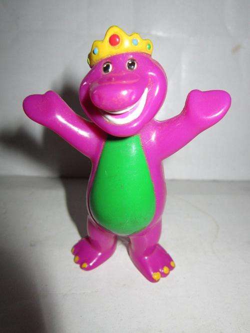 Barney Hard Plastic Static Figure +- 8cm