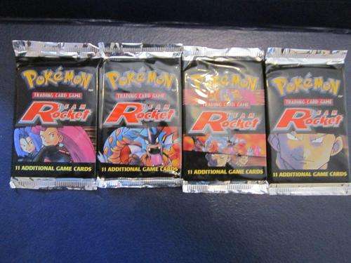 Pokemon Playing cards  Booster Packs x 4 packets