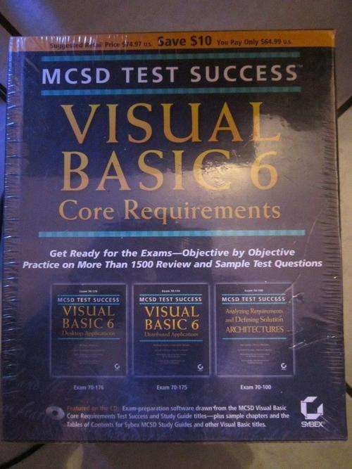 Visual Basic 6 - Core Requirements - MCD test success