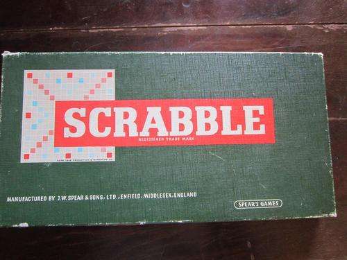 Vintage Scrabble - Made in England