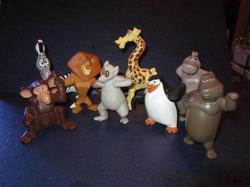 McDonalds - Madagascar 1  - COMPLETE SET- 2008