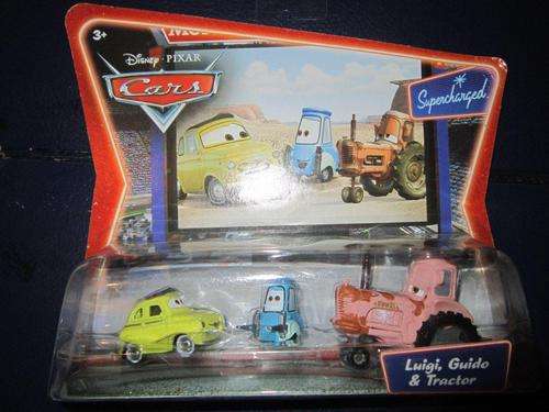 Cars - Luigi,Guido & Tractor - Disney Pixar