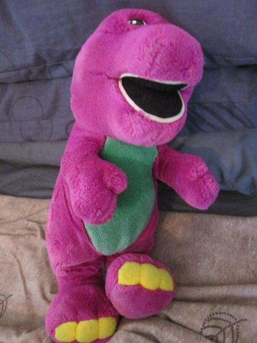 Barney - Label Frayed +-37cm