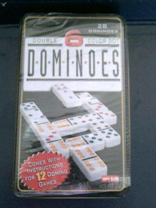 Double 6 Colour - Dominoes - (New Sealed)