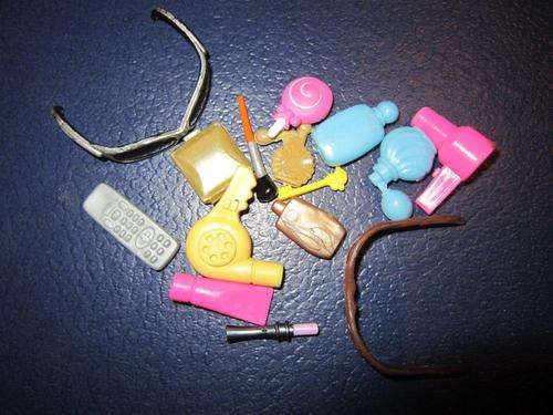 Job Lot Cosmetic accessories - Barbie Size - x 15 pieces